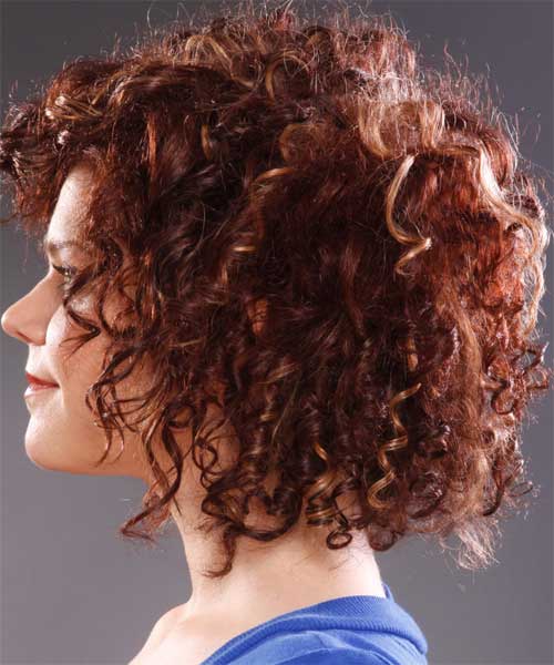 Red Short Thick Curly Hair