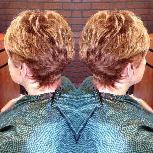 Short Haircuts Back View for Ladies Over 70