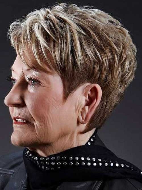 Short Pixie Haircuts for Over 70