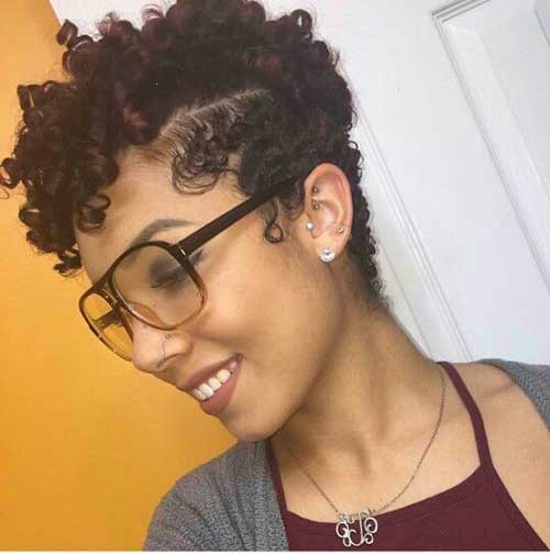 Short Curly Hairstyles for Black Women-13