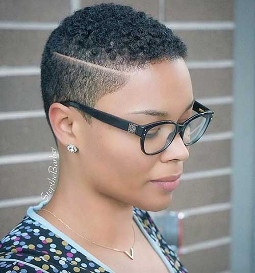 Black Women Short Curly Hair Cuts 13