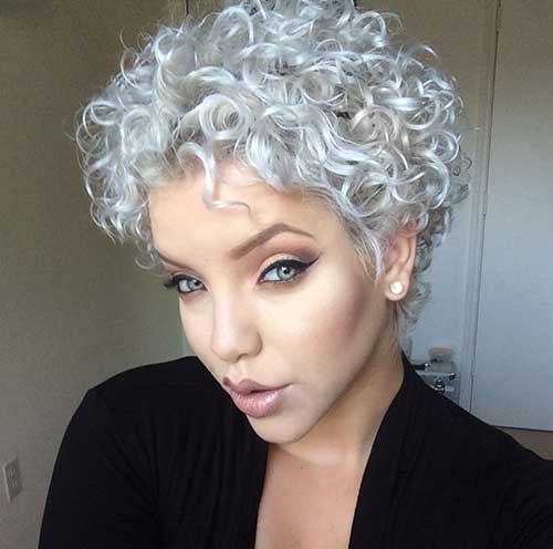 Curly Thick Natural Hairstyles Pixie Cuts