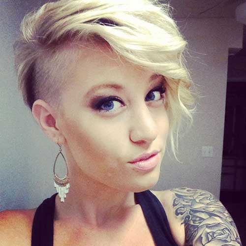 Edgy Hairstyles for Shaved Short Hair
