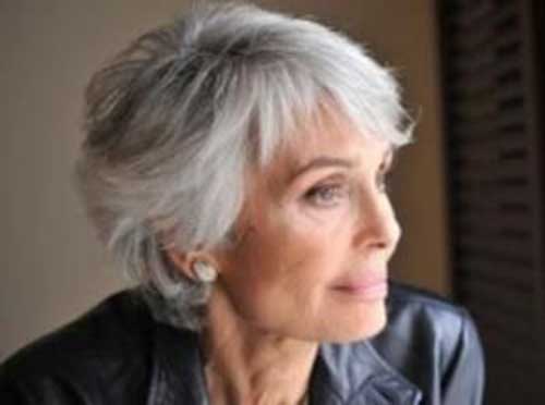 Best Grey Short Hair Cut for Women Over 50