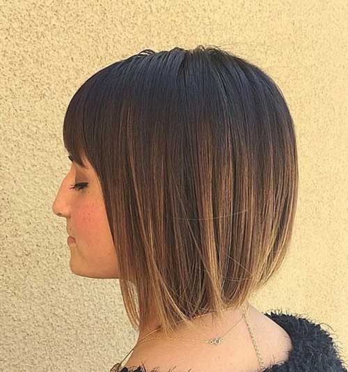 Best Short Bob with Bangs for Women