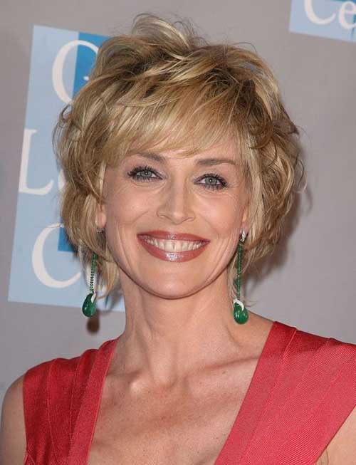 Short Cuts with Layers for Older Women