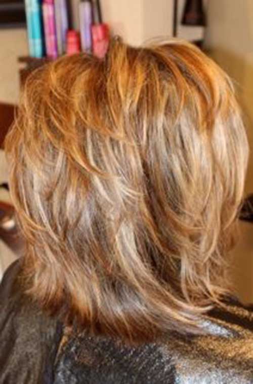 Blonde Hairstyles for Short Layered Haircuts
