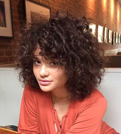 20 Curly Short Hairstyles for Pretty Ladies - crazyforus