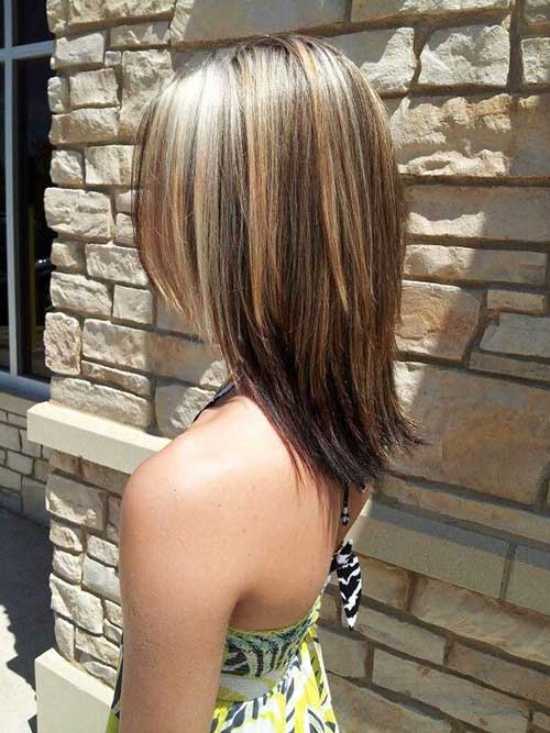 Highlighted Hairstyles for Short Length Hair