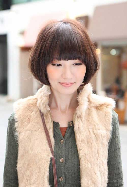 Short Haircuts for Asian Women-16
