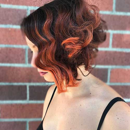 Short Curly Hairstyle for Women