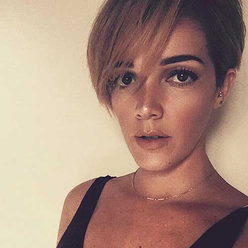  Short Hairstyles with Bangs 2017
