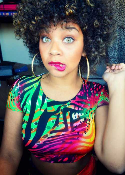Cute Short Curly Hairstyles-12