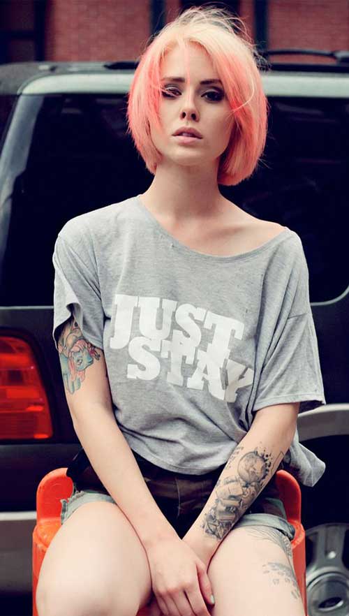 Cute Short Hairstyles For Girls-6