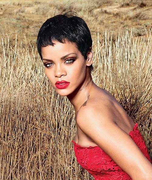 15 Best Rihanna Pixie Cuts | Short Hairstyles 2018 - 2019 | Most
