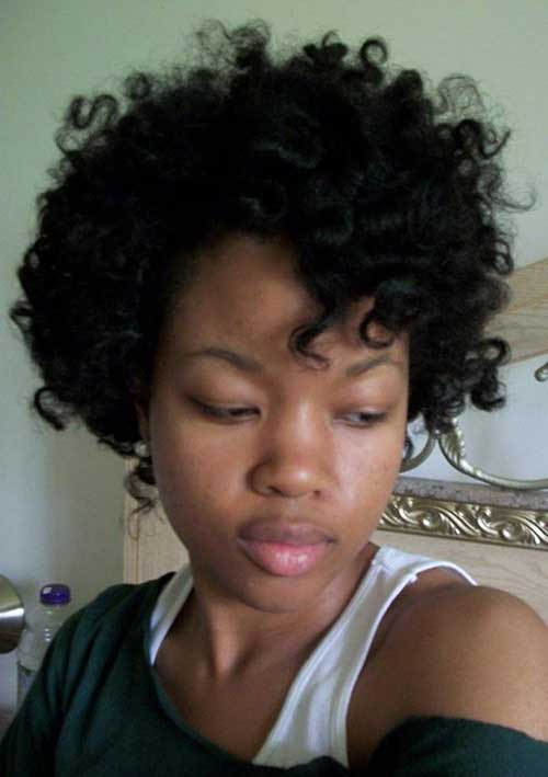 Cute Short Curly Hairstyles-9