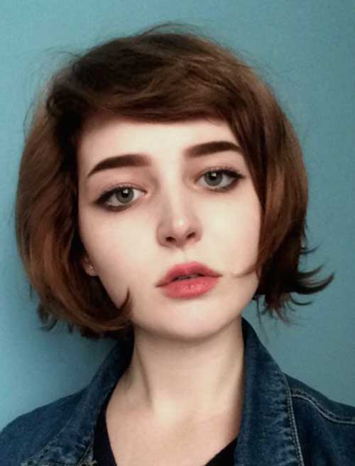 Inspiring Short Haircuts for Round Faces | Short ...