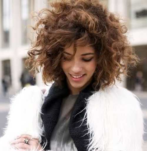 Women Curly Short Hairstyles
