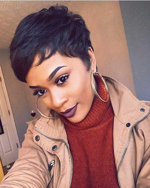 Short Hairstyles for Black Women-15