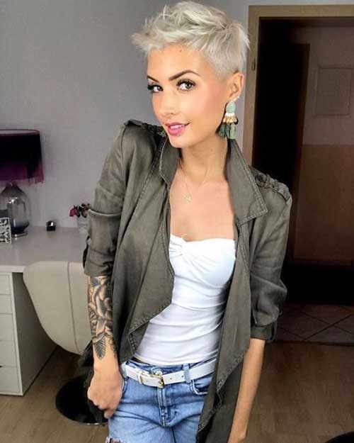 Cute Hairstyles for Really Short Hair-15