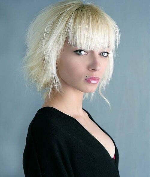 Very Short Haircuts With Bangs For Women