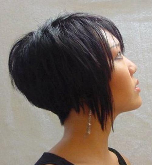 Short bob hairstyles for asian women
