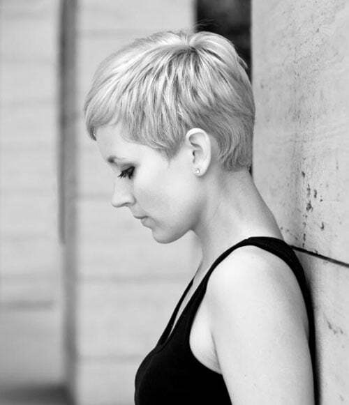 Pictures of short pixie haircuts for women