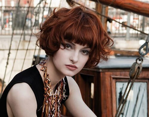 Pictures of curly short bob hairstyles