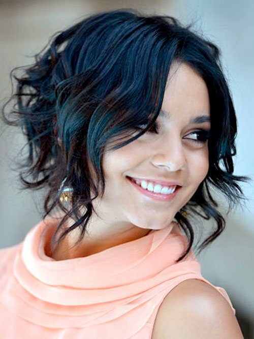 Soft curls hairstyles for short hair