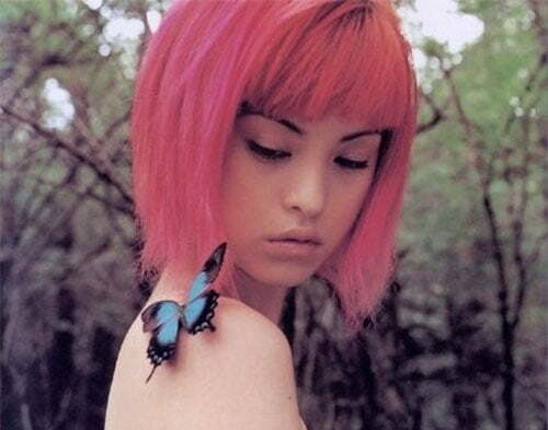 Pictures of pink short hairstyles