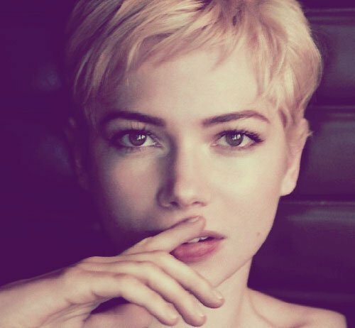 Cute pixie haircuts for round faces