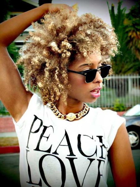 Short natural hairstyles for black girls