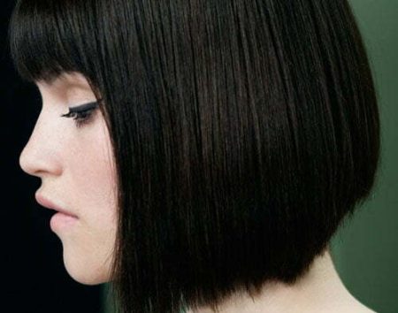 Hairstyles for short straight black hair