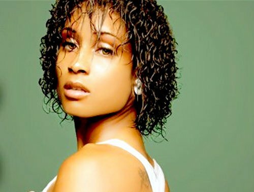 Short curly black hairstyles for black women