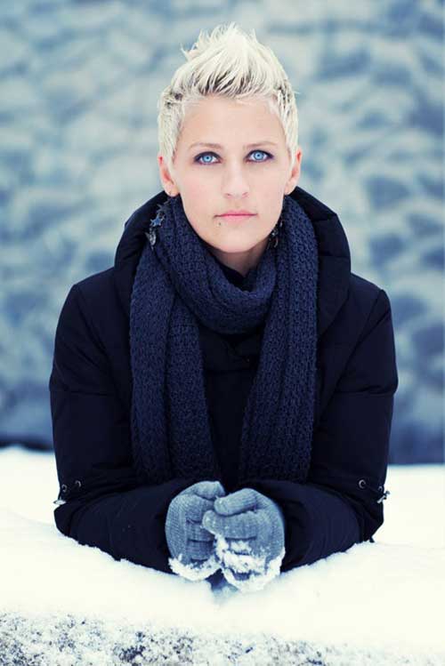Ellen DeGeneres Pixie Hair