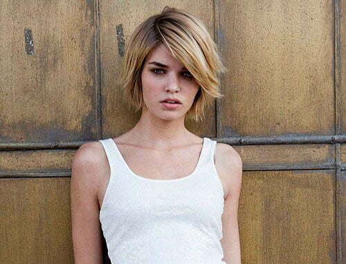 Cool short blonde hairstyles