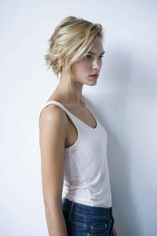 Short blonde hairstyles for oval faces