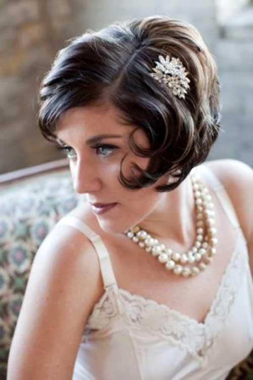 Short Hairstyles for Bridal-8