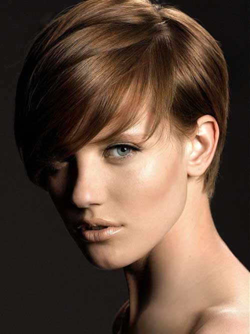 Short light brown hairstyles