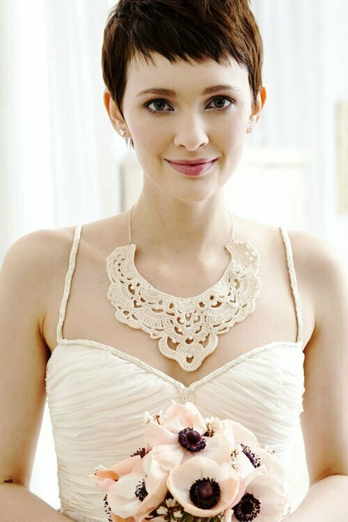 Very short wedding hairstyles for women