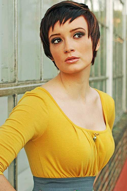 Short pixie cuts for thick hair