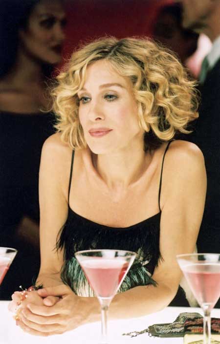 Carrie Bradshaw Short Curly Hairstyle