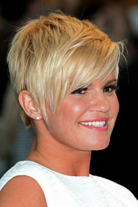 Charming Pixie Cut with Messy Top and Cool Layers