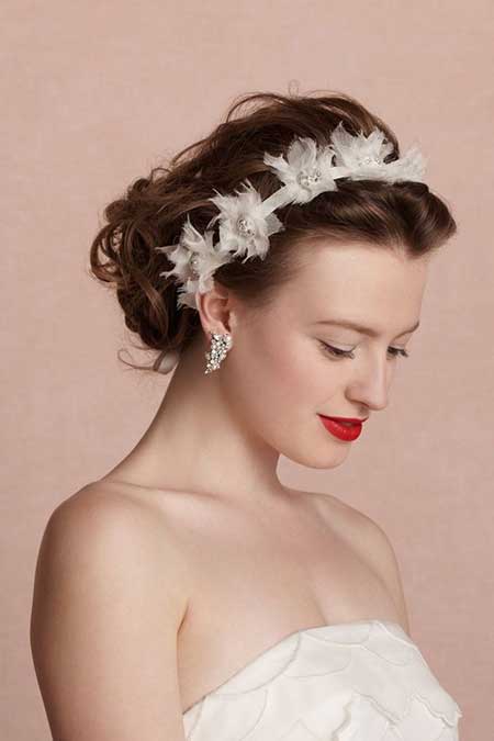 20 Short Hairstyles for Brides_9