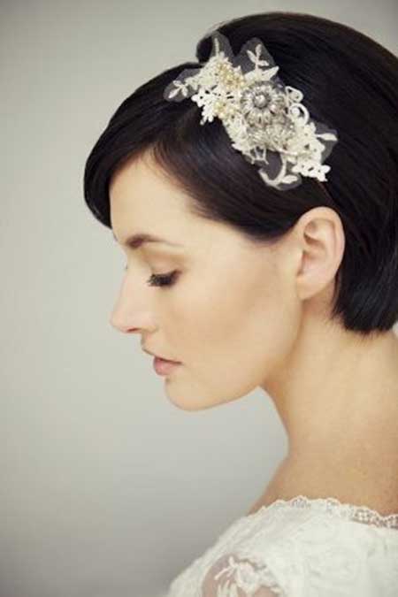 25 Wedding Hairstyles for Short Hair_10