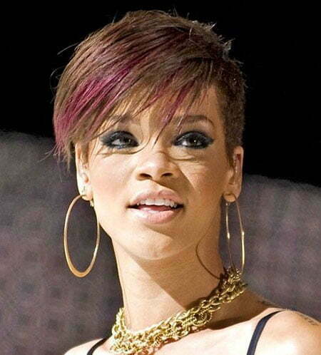 Rihanna Pixie Cut
