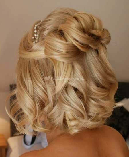 Short Hairstyles for Weddings 2014