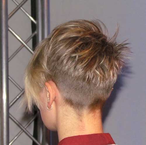 Very Short Pointy Layered Hair