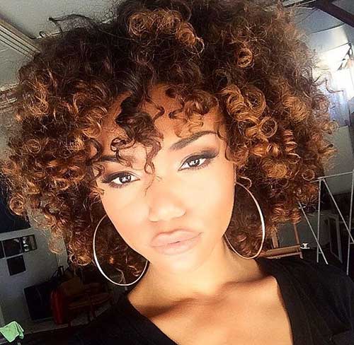 Short Curly Afro for Black Women Hair
