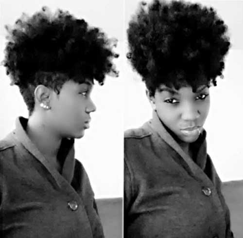 Cutest Short Hairstyle for Curly Hair